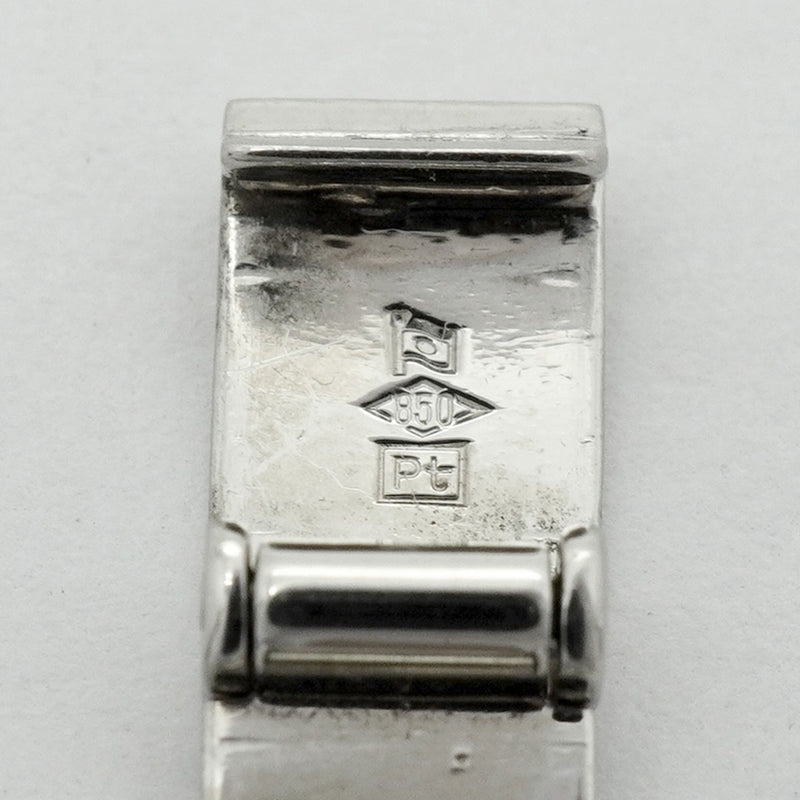 【6khc0022】喜平 ブレスレット Pt850 プラチナ 8面 シングル 22.6cm 54.7g キヘイ【中古】メンズ レディース ユニセックス