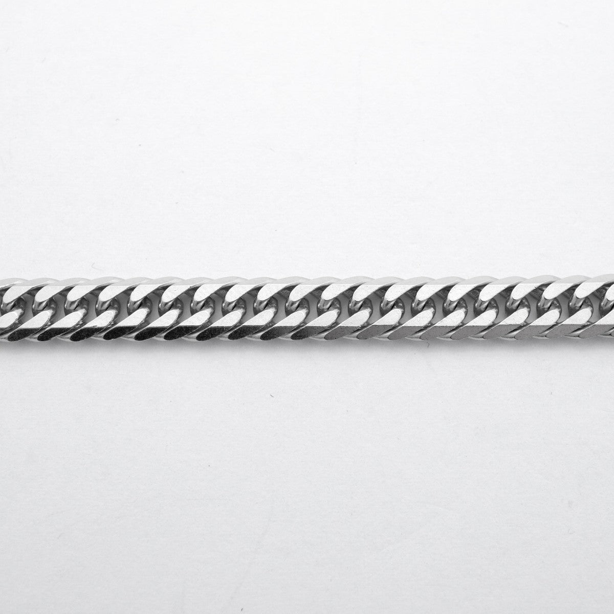 【6khc0027】喜平 ネックレス Pt850 プラチナ 6面 ダブル 61.1cm 50.7g キヘイ【中古】メンズ レディース ユニセックス