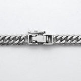 【6khc0027】喜平 ネックレス Pt850 プラチナ 6面 ダブル 61.1cm 50.7g キヘイ【中古】メンズ レディース ユニセックス