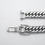 【6khc0028】喜平 ブレスレット Pt850 プラチナ 6面 ダブル 22cm 70.2g キヘイ【中古】メンズ レディース ユニセックス