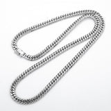 【6khc0029】喜平 ネックレス Pt850 プラチナ 6面 ダブル 50.6cm 51.2g キヘイ【中古】メンズ レディース ユニセックス