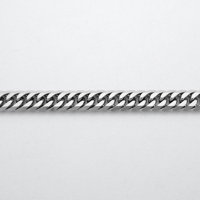 【6khc0029】喜平 ネックレス Pt850 プラチナ 6面 ダブル 50.6cm 51.2g キヘイ【中古】メンズ レディース ユニセックス