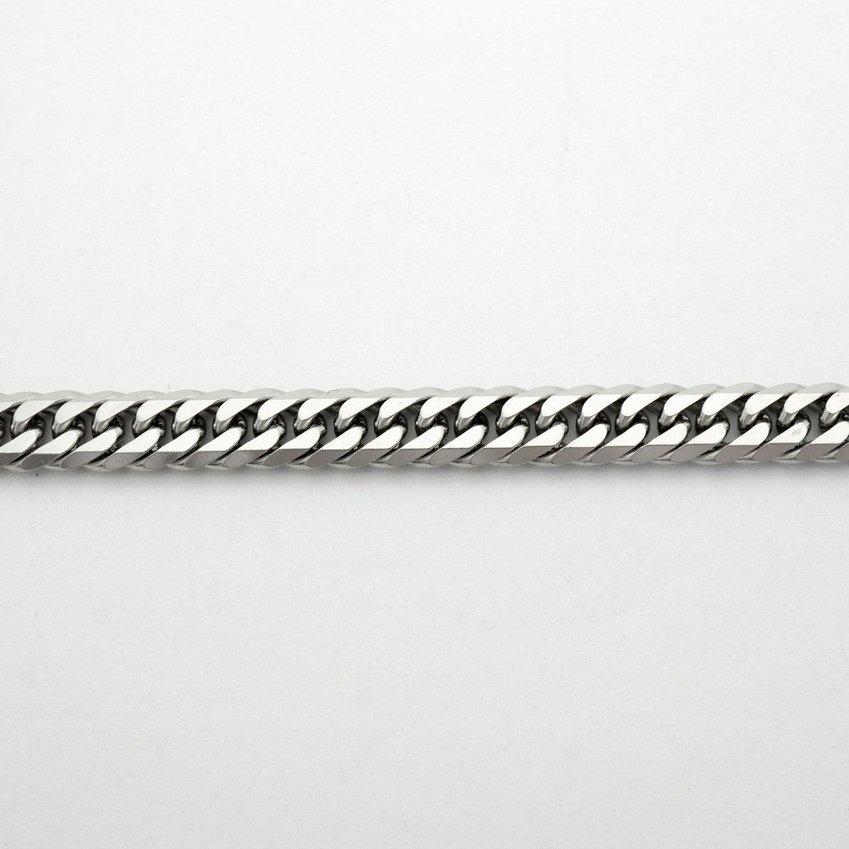 【6khc0034】喜平 ネックレス Pt850 プラチナ 6面 ダブル 50.3cm 50.6g キヘイ【中古】メンズ レディース ユニセックス