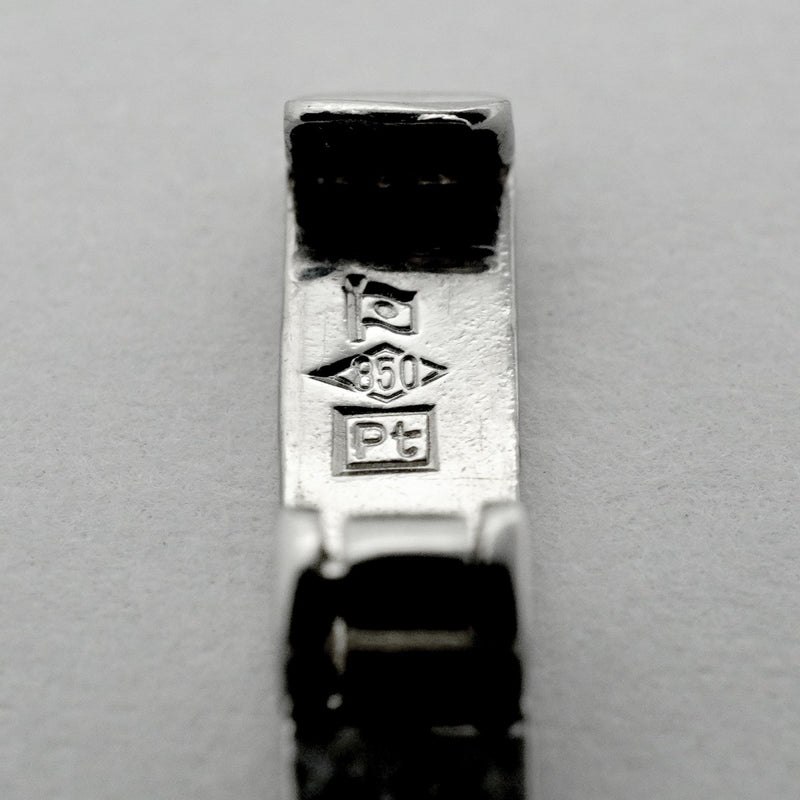 【6khc0037】喜平 ネックレス Pt850 プラチナ 6面 ダブル 41.5cm 30.3g キヘイ【中古】メンズ レディース ユニセックス