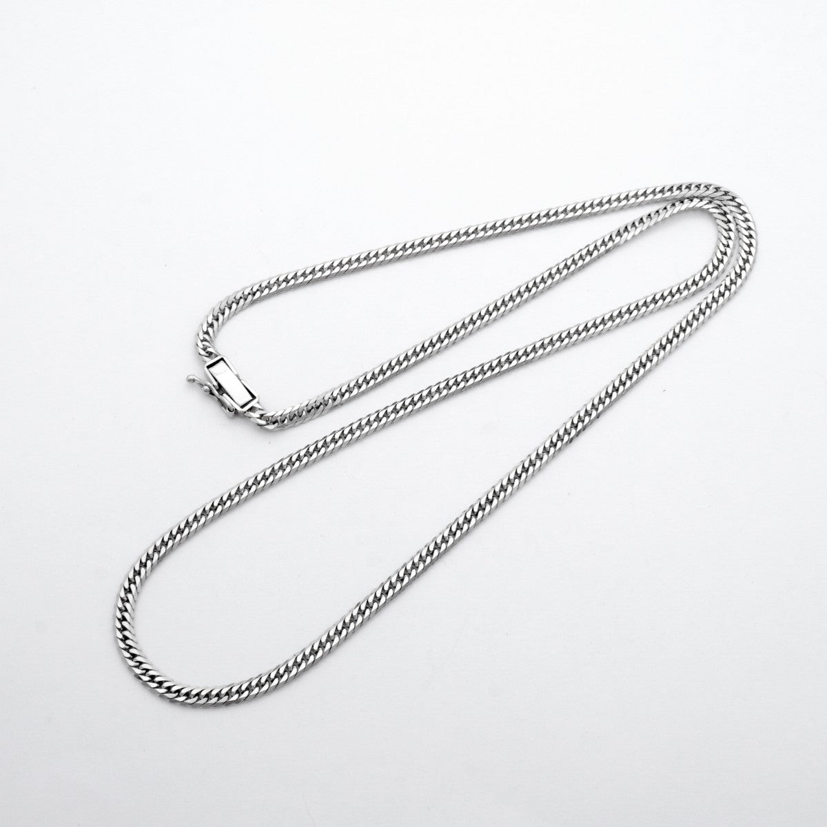【6khc0039】喜平 ネックレス Pt850 プラチナ 6面 ダブル 50.6cm 20.3g キヘイ【中古】メンズ レディース ユニセックス