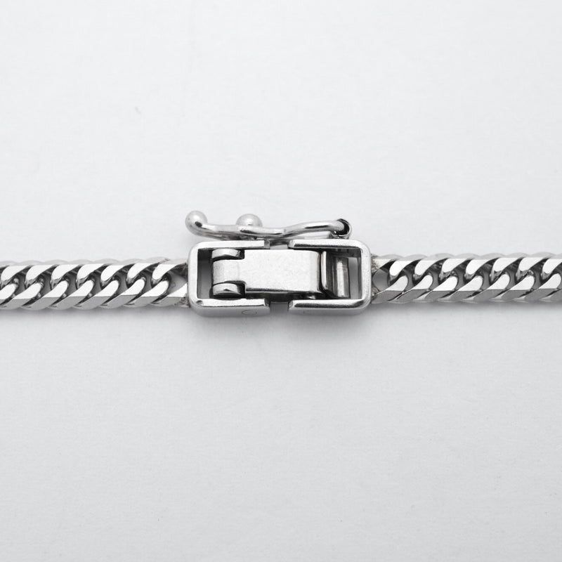 【6khc0039】喜平 ネックレス Pt850 プラチナ 6面 ダブル 50.6cm 20.3g キヘイ【中古】メンズ レディース ユニセックス