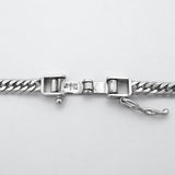 【6khc0039】喜平 ネックレス Pt850 プラチナ 6面 ダブル 50.6cm 20.3g キヘイ【中古】メンズ レディース ユニセックス
