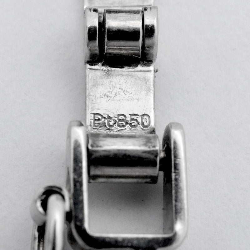 【6khc0039】喜平 ネックレス Pt850 プラチナ 6面 ダブル 50.6cm 20.3g キヘイ【中古】メンズ レディース ユニセックス