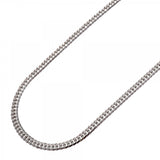 【6khc0041】喜平 ネックレス Pt850 プラチナ 6面 ダブル 50.1cm 20.4g キヘイ【中古】メンズ レディース ユニセックス