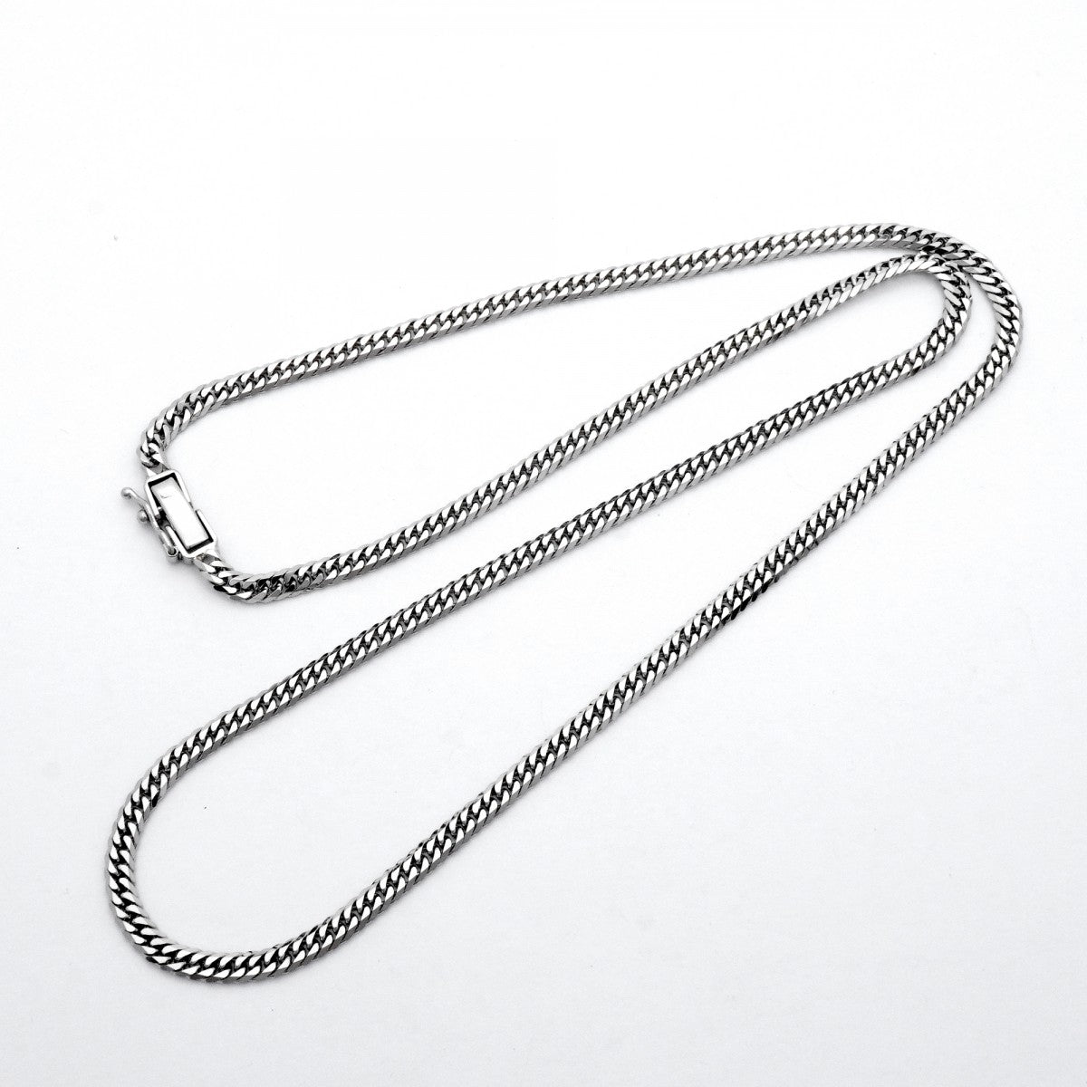 【6khc0041】喜平 ネックレス Pt850 プラチナ 6面 ダブル 50.1cm 20.4g キヘイ【中古】メンズ レディース ユニセックス