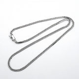 【6khc0041】喜平 ネックレス Pt850 プラチナ 6面 ダブル 50.1cm 20.4g キヘイ【中古】メンズ レディース ユニセックス
