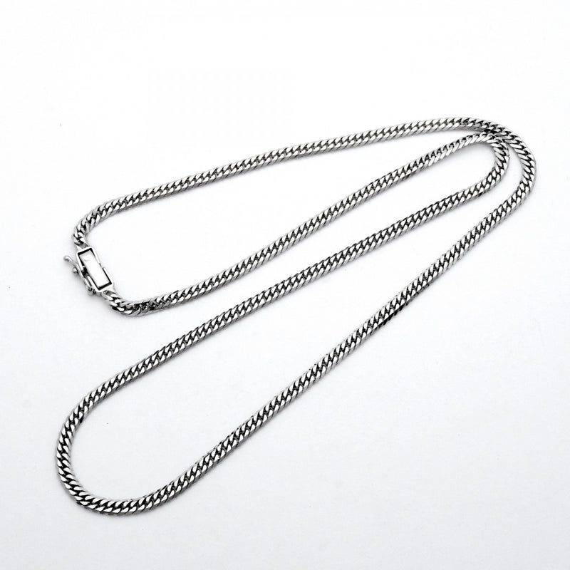 【6khc0041】喜平 ネックレス Pt850 プラチナ 6面 ダブル 50.1cm 20.4g キヘイ【中古】メンズ レディース ユニセックス