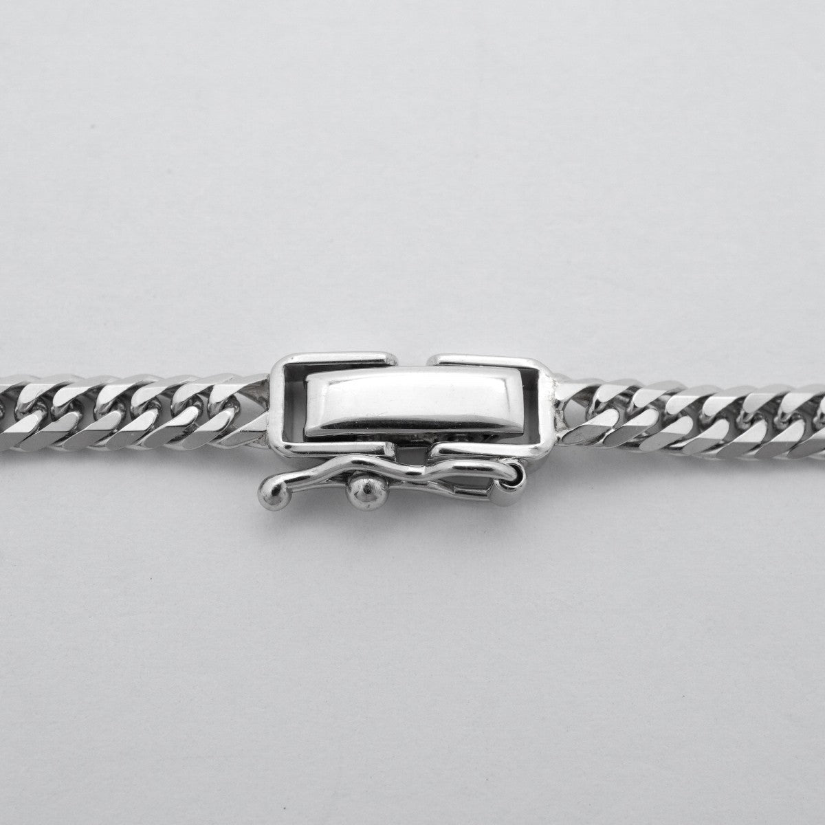 【6khc0041】喜平 ネックレス Pt850 プラチナ 6面 ダブル 50.1cm 20.4g キヘイ【中古】メンズ レディース ユニセックス