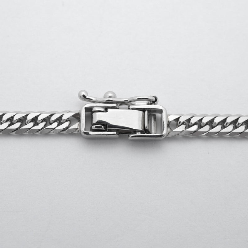 【6khc0041】喜平 ネックレス Pt850 プラチナ 6面 ダブル 50.1cm 20.4g キヘイ【中古】メンズ レディース ユニセックス