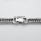 【6khc0042】喜平 ブレスレット Pt900 プラチナ 8面 トリプル 18.4cm 20.5g キヘイ【中古】メンズ レディース ユニセックス