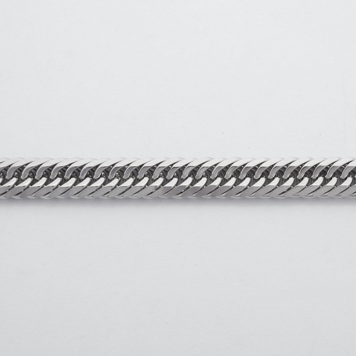 【6khc0042】喜平 ブレスレット Pt900 プラチナ 8面 トリプル 18.4cm 20.5g キヘイ【中古】メンズ レディース ユニセックス