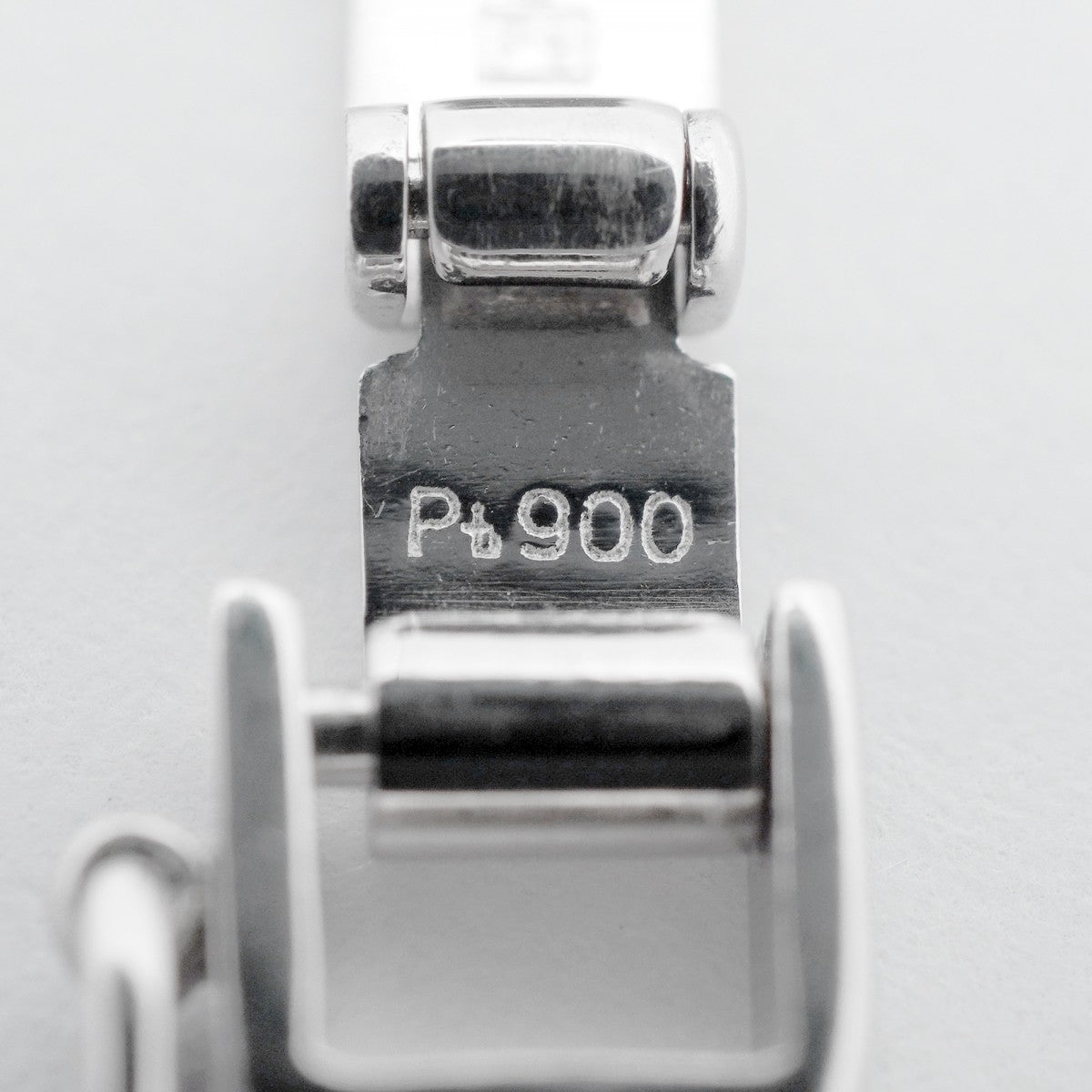 【6khc0042】喜平 ブレスレット Pt900 プラチナ 8面 トリプル 18.4cm 20.5g キヘイ【中古】メンズ レディース ユニセックス