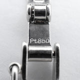 【6khc0044】喜平 ネックレス Pt850 プラチナ 6面 ダブル 50.2cm 20.2g キヘイ【中古】メンズ レディース ユニセックス