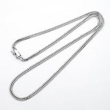 【6khc0044】喜平 ネックレス Pt850 プラチナ 6面 ダブル 50.2cm 20.2g キヘイ【中古】メンズ レディース ユニセックス