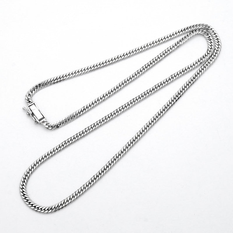 【6khc0044】喜平 ネックレス Pt850 プラチナ 6面 ダブル 50.2cm 20.2g キヘイ【中古】メンズ レディース ユニセックス