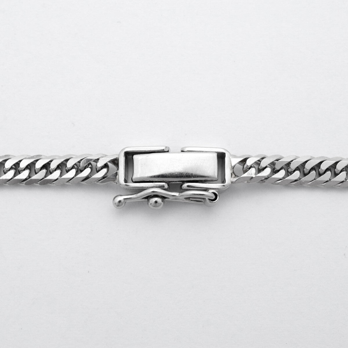 【6khc0044】喜平 ネックレス Pt850 プラチナ 6面 ダブル 50.2cm 20.2g キヘイ【中古】メンズ レディース ユニセックス