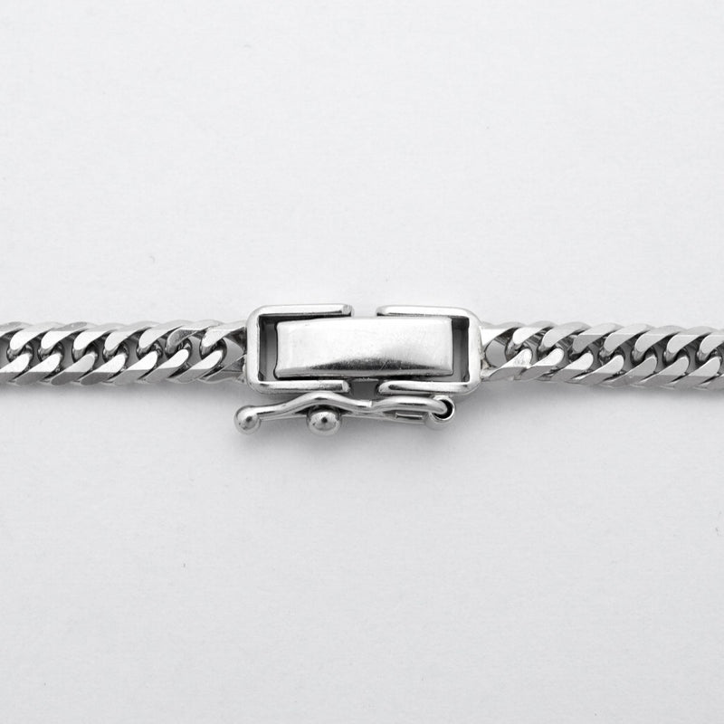 【6khc0044】喜平 ネックレス Pt850 プラチナ 6面 ダブル 50.2cm 20.2g キヘイ【中古】メンズ レディース ユニセックス