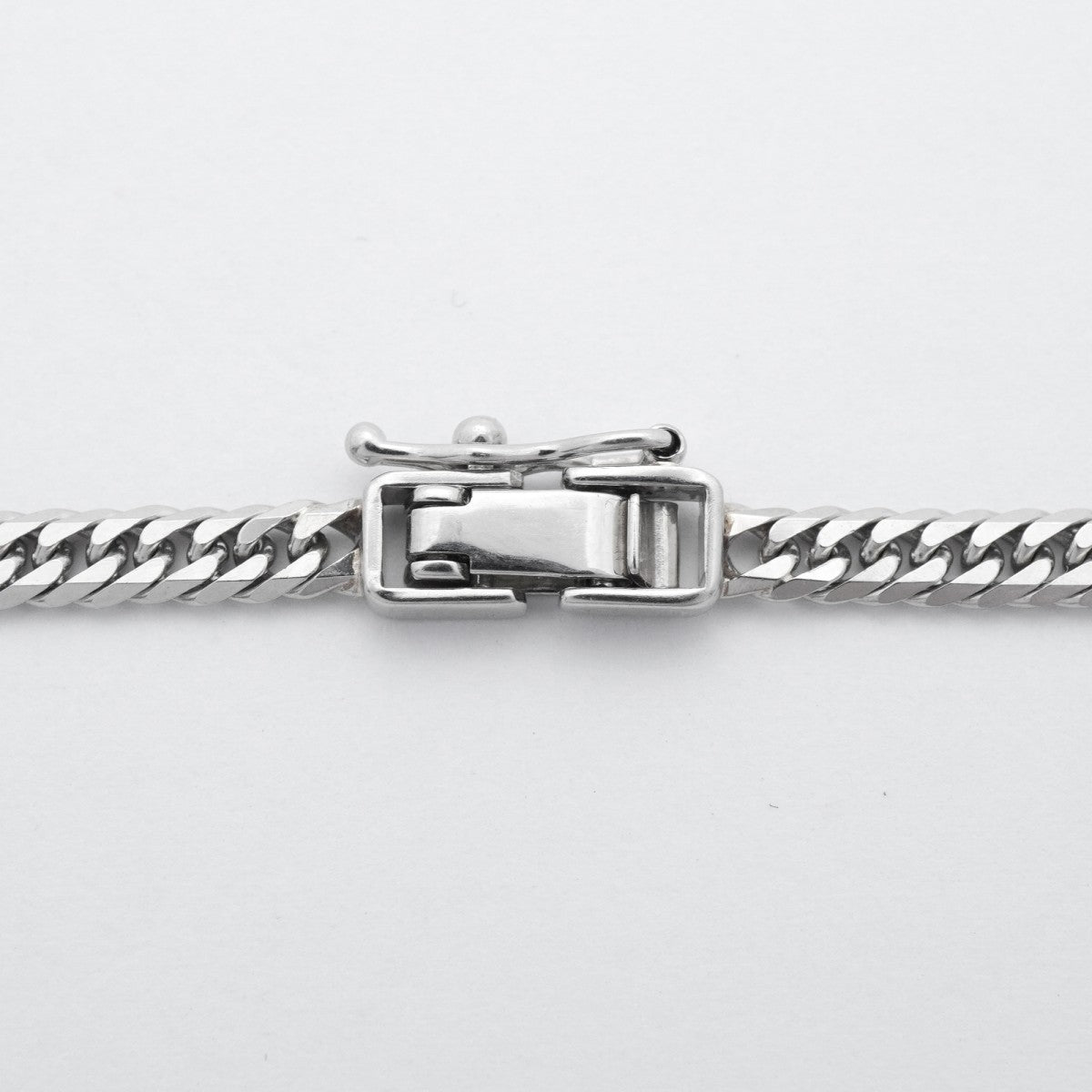 【6khc0044】喜平 ネックレス Pt850 プラチナ 6面 ダブル 50.2cm 20.2g キヘイ【中古】メンズ レディース ユニセックス