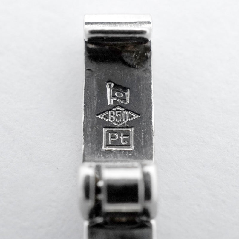 【6khc0044】喜平 ネックレス Pt850 プラチナ 6面 ダブル 50.2cm 20.2g キヘイ【中古】メンズ レディース ユニセックス