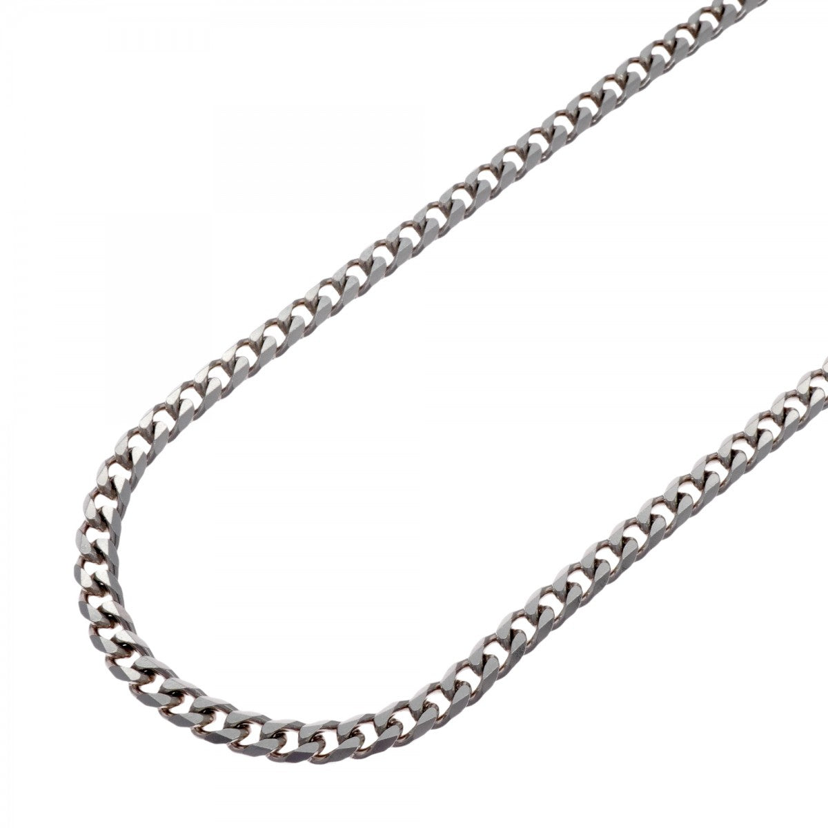 【6khc0047】喜平 ネックレス Pt850 プラチナ 8面 シングル 60.7cm 50.6g キヘイ【中古】メンズ レディース ユニセックス