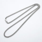 【6khc0047】喜平 ネックレス Pt850 プラチナ 8面 シングル 60.7cm 50.6g キヘイ【中古】メンズ レディース ユニセックス