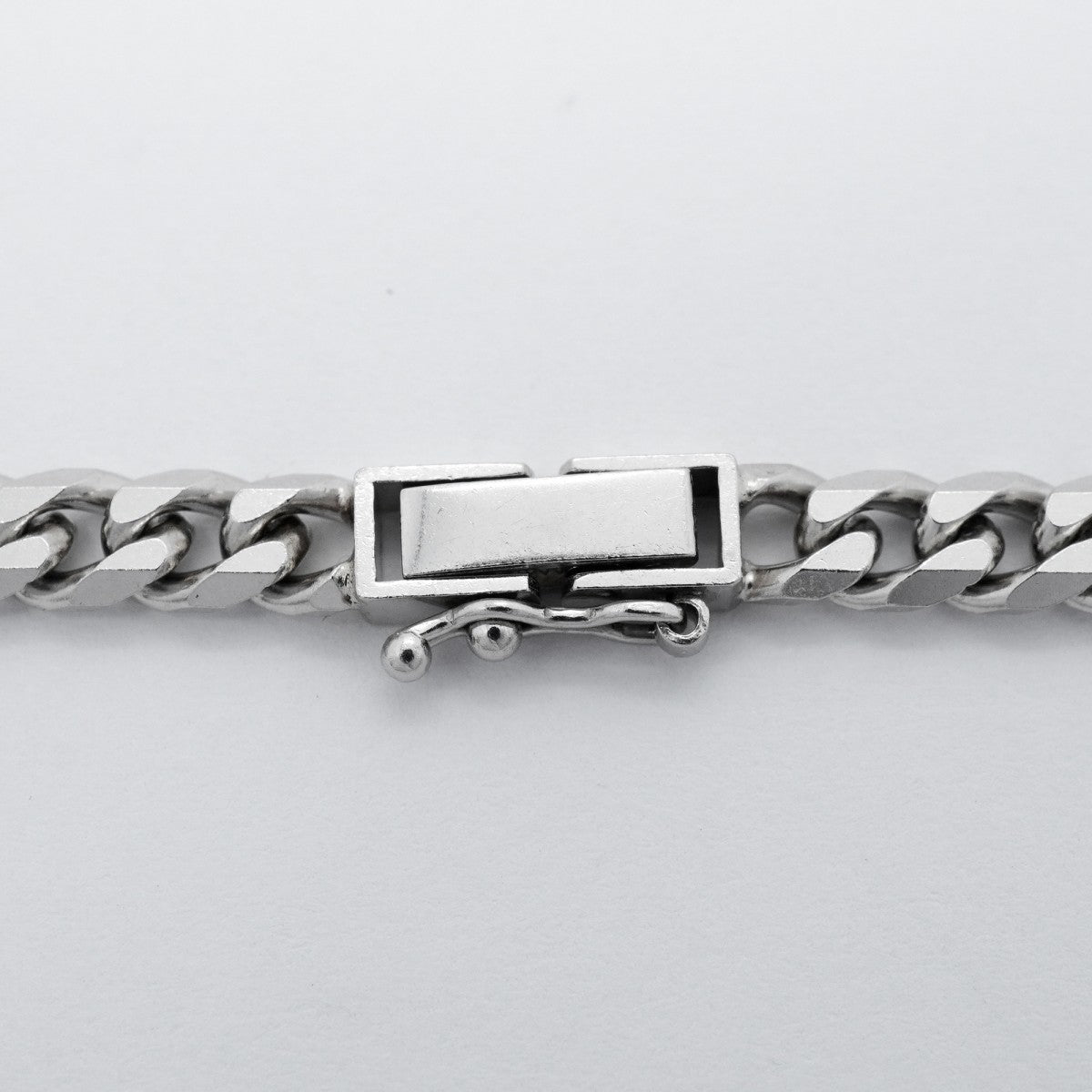 【6khc0047】喜平 ネックレス Pt850 プラチナ 8面 シングル 60.7cm 50.6g キヘイ【中古】メンズ レディース ユニセックス