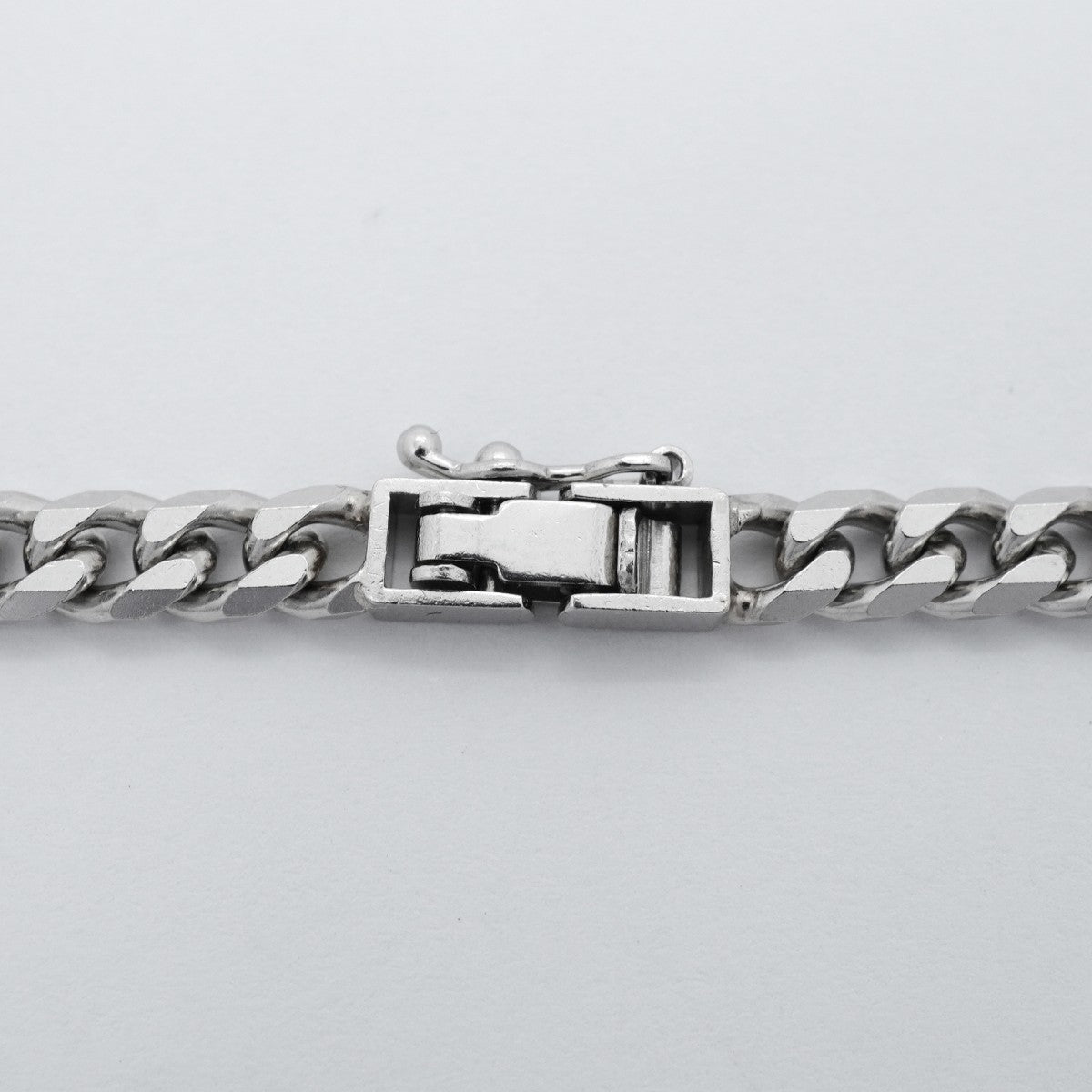 【6khc0047】喜平 ネックレス Pt850 プラチナ 8面 シングル 60.7cm 50.6g キヘイ【中古】メンズ レディース ユニセックス