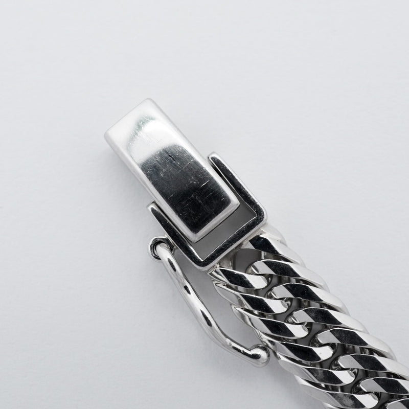 【6khc0048】喜平 ネックレス Pt850 プラチナ トリプル 12面 50.7cm 50.3g キヘイ【中古】メンズ レディース ユニセックス