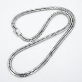 【6khc0048】喜平 ネックレス Pt850 プラチナ トリプル 12面 50.7cm 50.3g キヘイ【中古】メンズ レディース ユニセックス