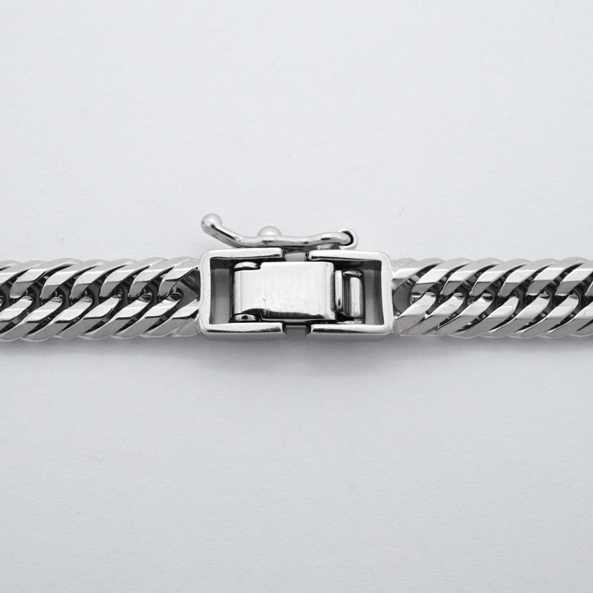 【6khc0048】喜平 ネックレス Pt850 プラチナ トリプル 12面 50.7cm 50.3g キヘイ【中古】メンズ レディース ユニセックス