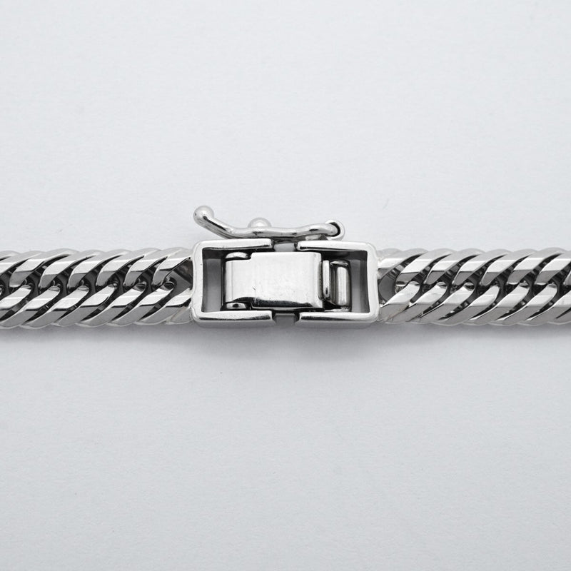 【6khc0048】喜平 ネックレス Pt850 プラチナ トリプル 12面 50.7cm 50.3g キヘイ【中古】メンズ レディース ユニセックス
