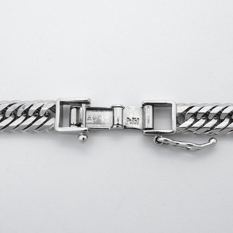 【6khc0048】喜平 ネックレス Pt850 プラチナ トリプル 12面 50.7cm 50.3g キヘイ【中古】メンズ レディース ユニセックス
