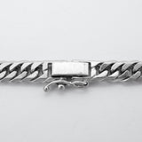 【6khc0053】喜平 ブレスレット Pt850 プラチナ 6面 ダブル 20.5cm 20.3g キヘイ【中古】メンズ レディース ユニセックス
