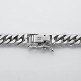 【6khc0053】喜平 ブレスレット Pt850 プラチナ 6面 ダブル 20.5cm 20.3g キヘイ【中古】メンズ レディース ユニセックス