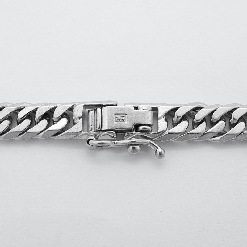 【6khc0053】喜平 ブレスレット Pt850 プラチナ 6面 ダブル 20.5cm 20.3g キヘイ【中古】メンズ レディース ユニセックス