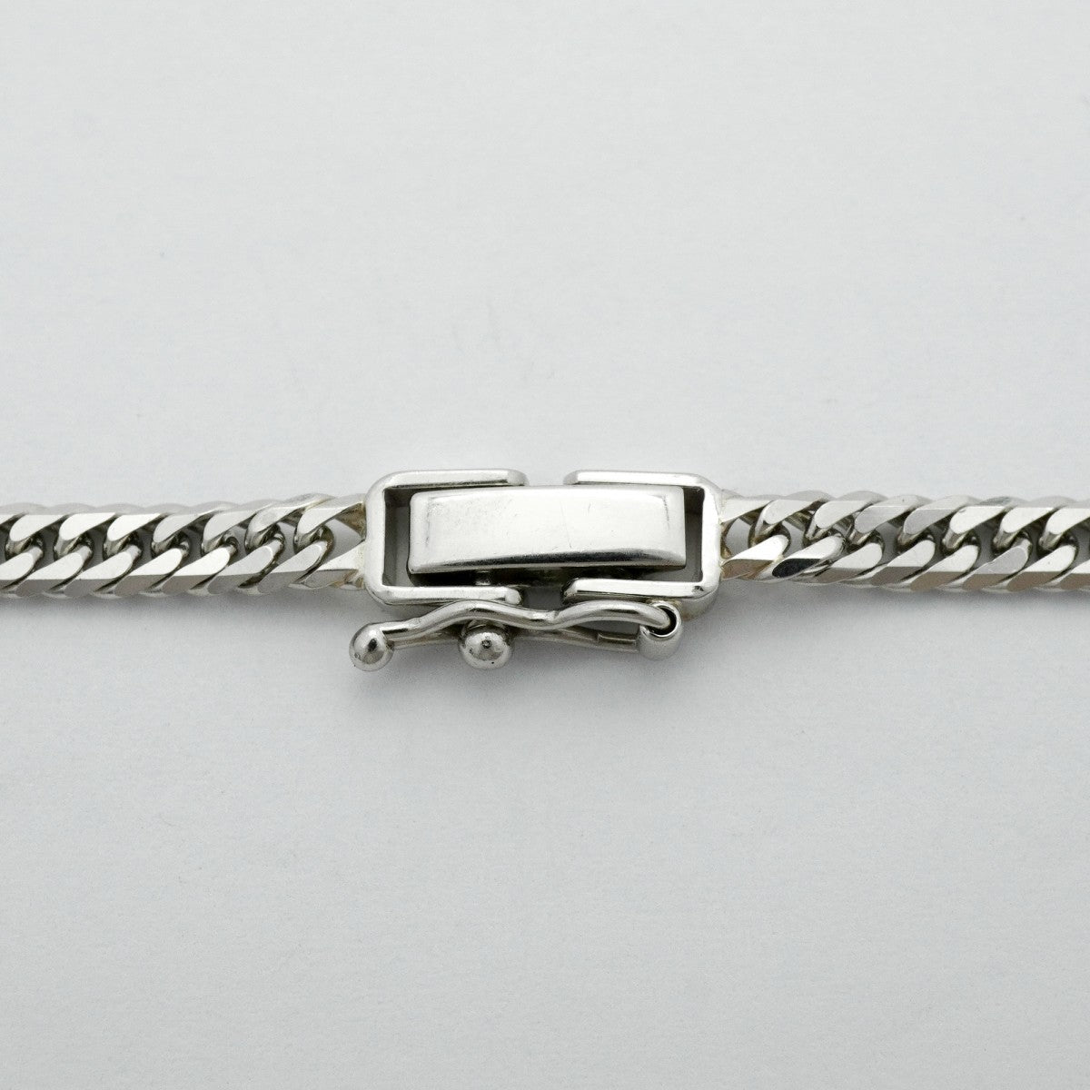 【6khc0055】喜平 ネックレス Pt850 プラチナ 6面 ダブル 50.1cm 20.3g キヘイ【中古】メンズ レディース ユニセックス