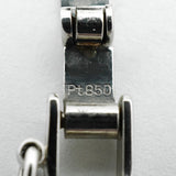 【6khc0055】喜平 ネックレス Pt850 プラチナ 6面 ダブル 50.1cm 20.3g キヘイ【中古】メンズ レディース ユニセックス