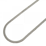【6khc0056】喜平 ネックレス Pt850 プラチナ 6面 ダブル 50.2cm 20.3g キヘイ【中古】メンズ レディース ユニセックス