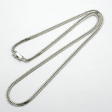 【6khc0056】喜平 ネックレス Pt850 プラチナ 6面 ダブル 50.2cm 20.3g キヘイ【中古】メンズ レディース ユニセックス