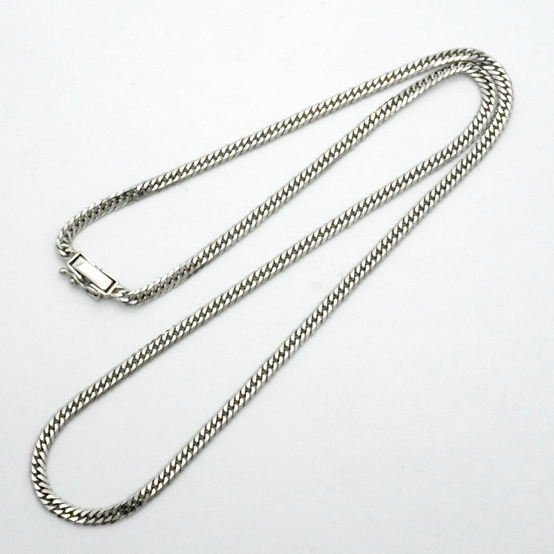 【6khc0056】喜平 ネックレス Pt850 プラチナ 6面 ダブル 50.2cm 20.3g キヘイ【中古】メンズ レディース ユニセックス