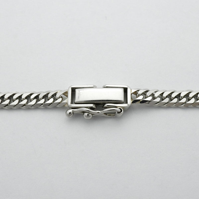 【6khc0056】喜平 ネックレス Pt850 プラチナ 6面 ダブル 50.2cm 20.3g キヘイ【中古】メンズ レディース ユニセックス