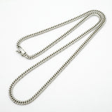 【6khc0060】喜平 ネックレス Pt850 プラチナ 6面 ダブル 52.2cm 30.1g キヘイ【中古】メンズ レディース ユニセックス