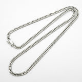 【6khc0062】喜平 ネックレス Pt850 プラチナ 6面 ダブル 51.5cm 30.2g キヘイ【中古】メンズ レディース ユニセックス