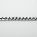 【6khc0069】喜平 ブレスレット Pt850 プラチナ トリプル 12面 18.4cm 11.8g キヘイ【中古】メンズ レディース ユニセックス