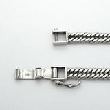 【6khc0069】喜平 ブレスレット Pt850 プラチナ トリプル 12面 18.4cm 11.8g キヘイ【中古】メンズ レディース ユニセックス